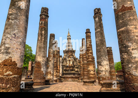 Thailand to Thai dynasty ruins Stock Photo