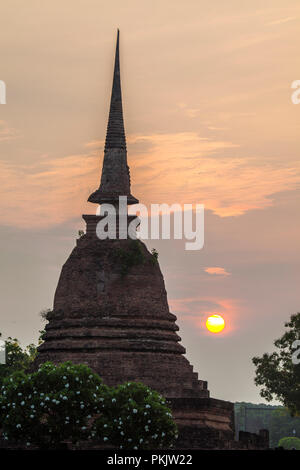 Thailand to Thai dynasty ruins Stock Photo