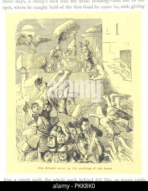 This page (p. 150) from the 'Comic History of Rome' illustrates the ...