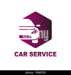 Car Service Logo Template Design Vector. EPS 10 Stock Vector