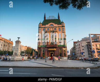 Belgrade hotel Moskva Stock Photo
