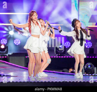 Lovelyz, Sep 8, 2018 : South Korean girl group Lovelyz