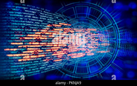 Programming code and abstract technology Background Stock Photo