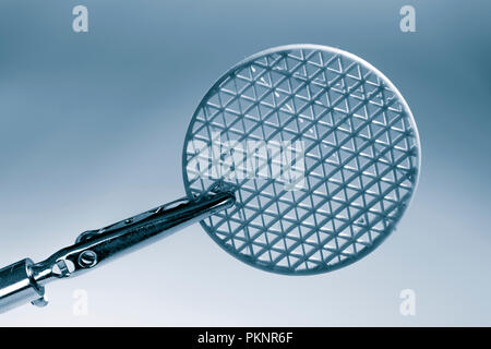 Metamaterial sample made on 3D printer. Stock Photo