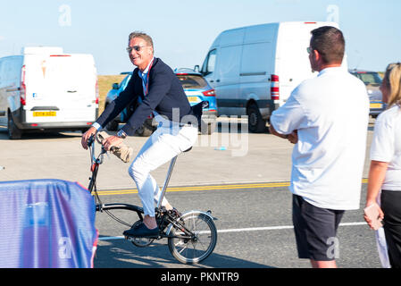 David Coulthard at the British Grand Prix 2018, Silverstone, Northamptonshire Stock Photo