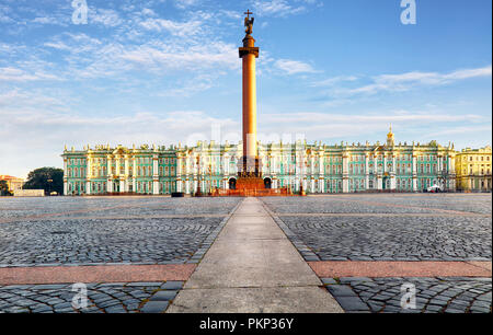 Winter Palace in Saint Petersburg, Russia Stock Photo