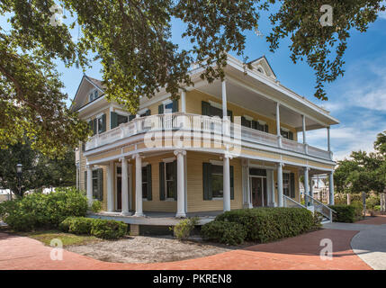 Galvan House (1908), Heritage Park in Corpus Christi, Gulf Coast, Texas ...