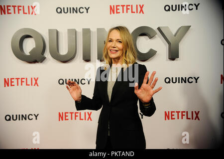 Los Angeles, USA. 31st Dec, 2008. Peggy Lipton attend Netflix's 'Quincy' Los Angeles premiere at Linwood Dunn Theater on September 14, 2018 in Los Angeles, California Credit: The Photo Access/Alamy Live News Stock Photo