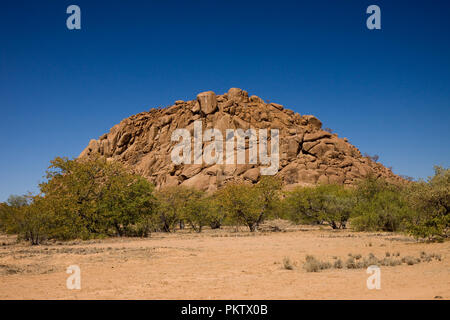 damaraland landscape in namibia Stock Photo