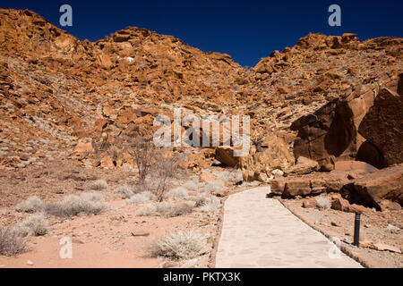 damaraland landscape in namibia Stock Photo