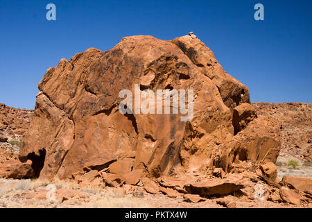 damaraland landscape in namibia Stock Photo