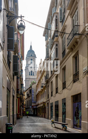 Spain, Malaga - 24 June 2017: Catedral of Malaga Stock Photo