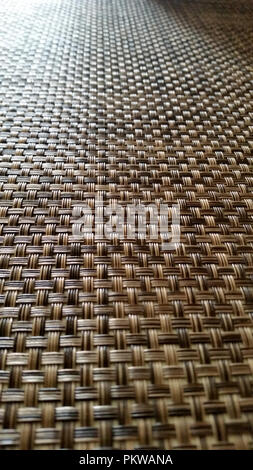 Wicker texture. Full Frame Shot Of Wicker Basket. Stock Photo