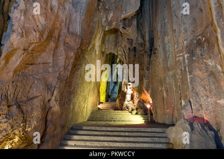 Huyen Khong Cave on Marble Mountain at Da Nang city, Vietnam Stock Photo