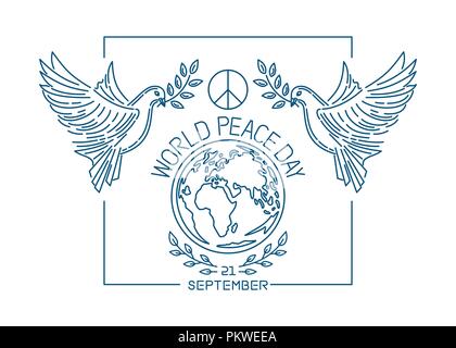 International Day Of Peace Drawing | World Peace Day Drawing Easy | International  Peace Day Drawing - YouTube