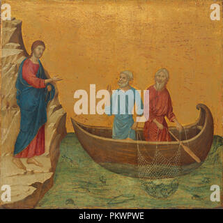 The Calling Of The Apostles Peter And Andrew By Duccio Stock Photo Alamy