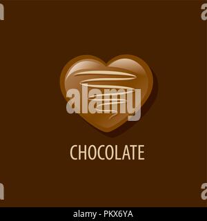 vector logo chocolate Stock Vector