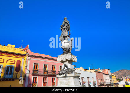 Guanajuato, Mexico, scenic old town streets Stock Photo