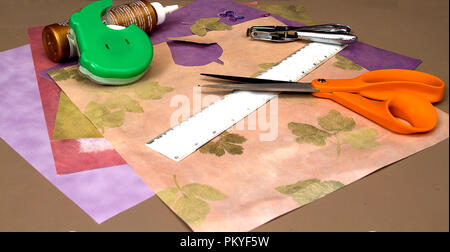 Decorative scissors for scrap booking Stock Photo - Alamy