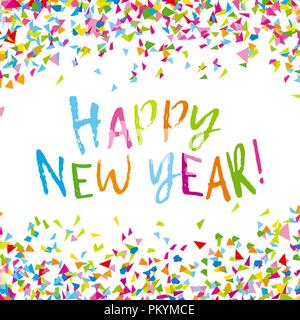 Happy New Year vector. Stock Vector