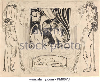 allegory of summer dated in or after 1896 dimensions overall national graph paper