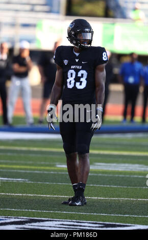 falsk pulver Ødelæggelse September 15, 2018: Buffalo Bulls wide receiver Anthony Johnson (83) during  the first half of play in the NCAA football game between the Eastern  Michigan Eagles and Buffalo Bulls at UB Stadium in Amherst, N.Y. Buffalo  defeated Eastern Michigan 35-28 to ...