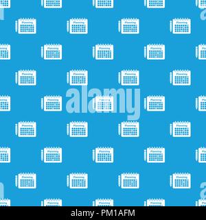 Planning pattern vector seamless blue Stock Vector