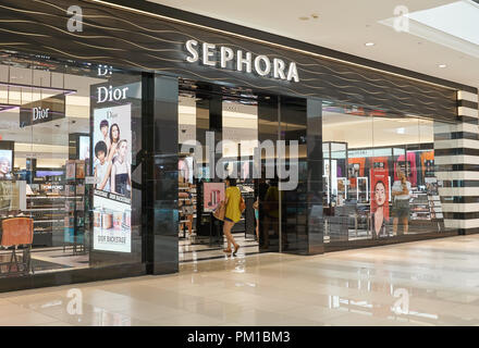 VERONA, ITALY - CIRCA MAY, 2019: Interior Shot Of Sephora Store In Verona.  Sephora Is Multinational Chain Of Personal Care And Beauty Stores. Stock  Photo, Picture and Royalty Free Image. Image 135604060.