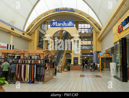 MIAMI, USA - AUGUST 22, 2018: Marshalls storefront and entrance. Marshalls is a chain of American off-price department stores owned by TJX Companies Stock Photo