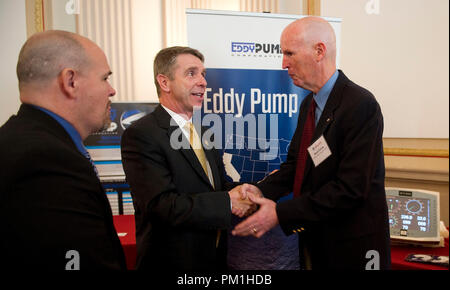 UNITED STATES - Feb 11:  Congressmen Rob Wittman, R-VA., from the First Congressional District of Virginia during the Amphibious Warship Industrial Ba Stock Photo