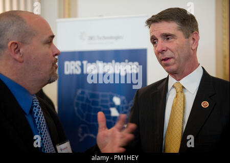 UNITED STATES - Feb 11:  Congressmen Rob Wittman, R-VA., from the First Congressional District of Virginia during the Amphibious Warship Industrial Ba Stock Photo