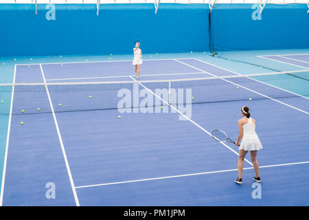Tennis Match Stock Photo