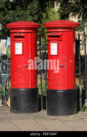 Post Boxes, Cambridge Stock Photo