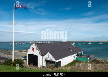 The Holyhead Maritime Museum is a former Lifeboat Station museum located in Holyhead, North Wales. Stock Photo