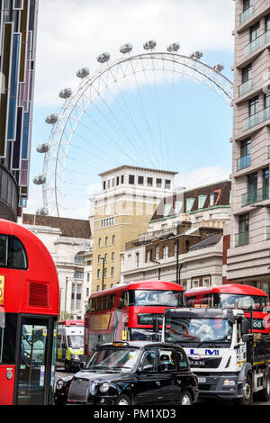 View of the London Eye Stock Photo - Alamy