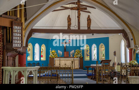 Johannesburg, South Africa - St Mary's the less Anglican Church in the historic suburb of Jeppestown is probably the oldest building in the city Stock Photo