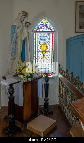 Johannesburg, South Africa - St Mary's the less Anglican Church in the historic suburb of Jeppestown is probably the oldest building in the city Stock Photo