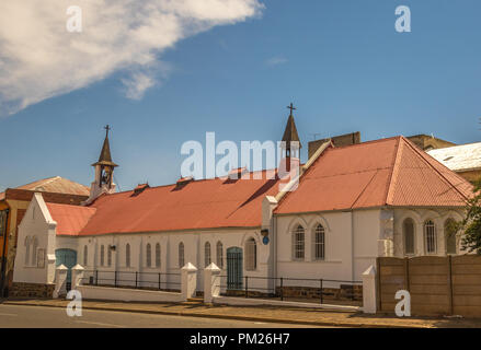 Johannesburg, South Africa - St Mary's the less Anglican Church in the historic suburb of Jeppestown is probably the oldest building in the city Stock Photo