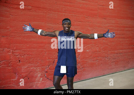 Los Angeles, CA, USA. 16th Sep, 2018. Los Angeles Rams wide receiver Stephen Mitchell Jr. before the NFL Arizona Cardinals vs Los Angeles Rams at the Los Angeles Memorial Coliseum in Los Angeles, Ca on September 16, 2018. Jevone Moore Credit: csm/Alamy Live News Stock Photo