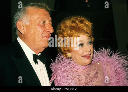 Lucille Ball and husband Gary Morton, circa 1984.  File Reference # 1238 016THA Stock Photo