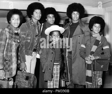 The Jackson Five: Michael, Marlon, Jermaine, Tito, Jackie, ca. 1970s ...