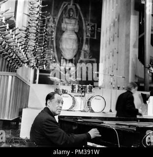 Duke Ellington, 1966.   File Reference # 1265 005THA © JRC /The Hollywood Archive - All Rights Reserved Stock Photo