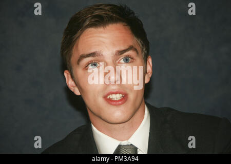 Nicholas Hoult,  'A Single Man' Portrait Session, November 5, 2009.  Reproduction by American tabloids is absolutely forbidden.  File Reference # 30143 042JRC  For Editorial Use Only -  All Rights Reserved Stock Photo