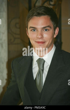 Nicholas Hoult,  'A Single Man' Portrait Session, November 5, 2009.  Reproduction by American tabloids is absolutely forbidden.  File Reference # 30143 048JRC  For Editorial Use Only -  All Rights Reserved Stock Photo