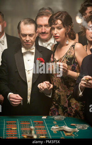 Steve buscemi and paz de la huerta hi res stock photography and