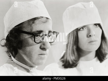 Woody Allen and Diane Keaton, 'Sleeper,' 1973. U/A File Reference # 30732 340THA Stock Photo