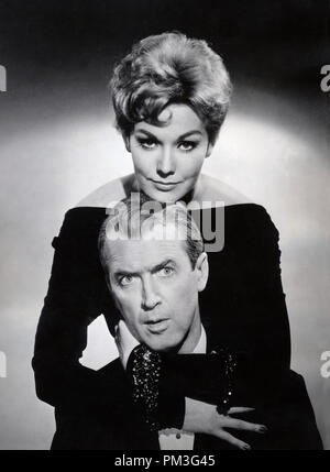 James Stewart and Kim Novak, 'Bell Book and Candle' 1958. File Reference # 30732 392THA Stock Photo