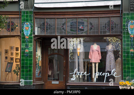 Anthropologie Clothes Shop, Kings Road, Chelsea, London; England; UK Stock Photo