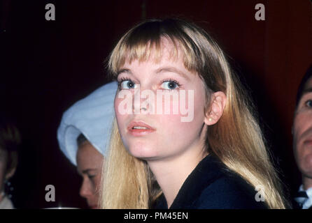 Mia Farrow, circa 1965. File Reference #1034 037THA © JRC /The Hollywood Archive - All Rights Reserved. Stock Photo