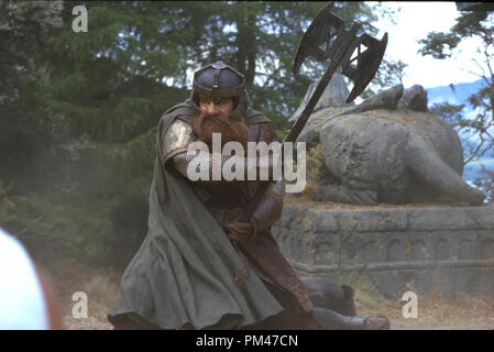 Newline Pictures Presents 'Lord of the Rings: The Fellowship of the Ring' John Rhys-Davies © 2001 New Line Stock Photo